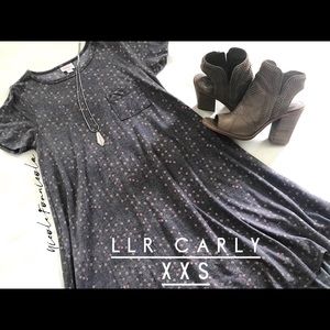 LuLaRoe Dresses - EUC LuLaRoe Carly XXS LuLaRoe Dresses - EUC LuLaRoe Carly XXS